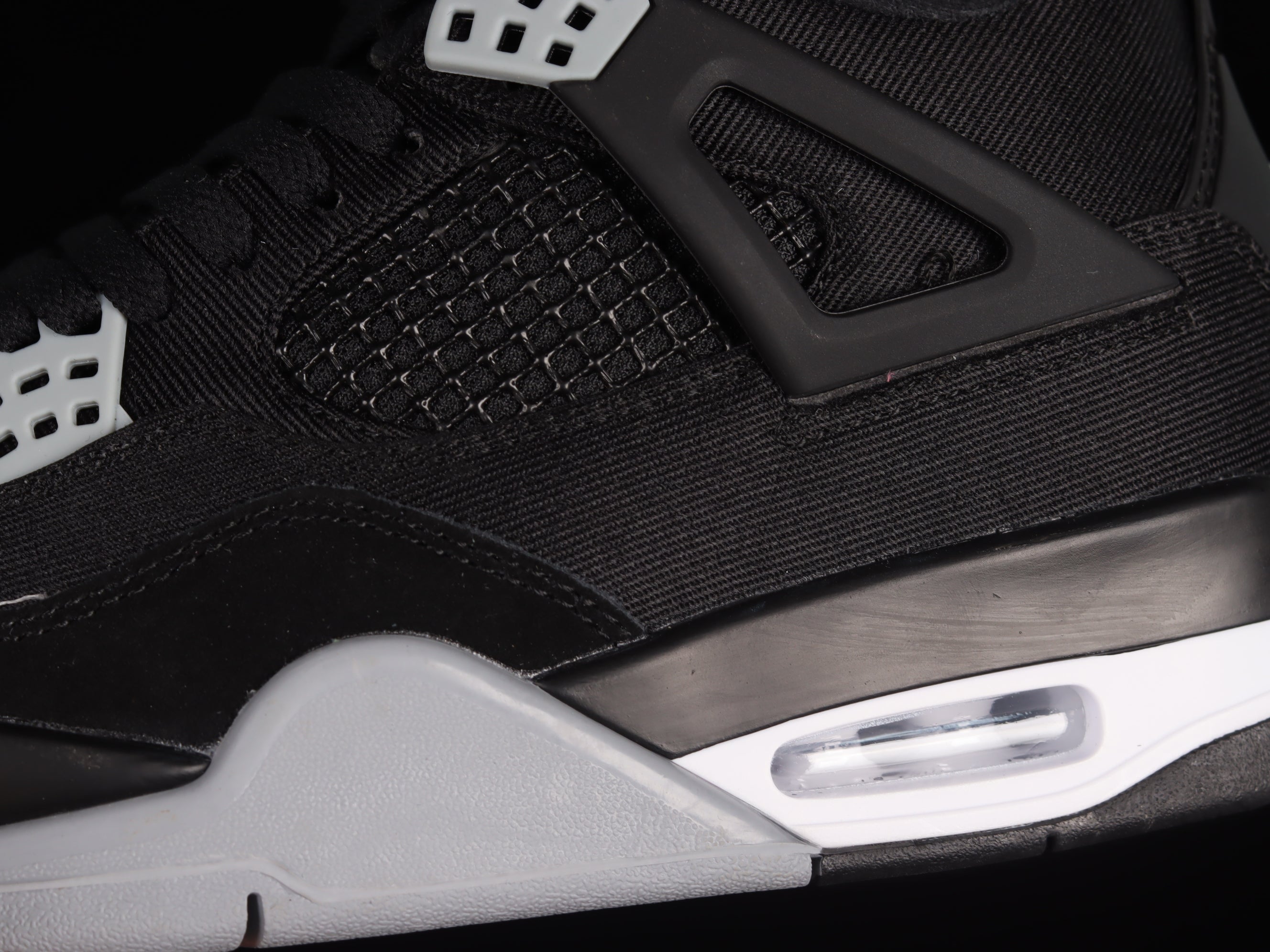 Jordan 4 Retro SE Black Canvas