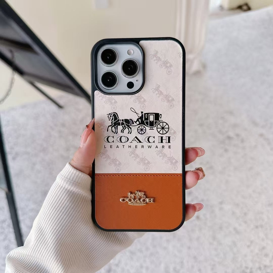 Color Block Print iPhone Case For iPhone 14-17 Pro Max