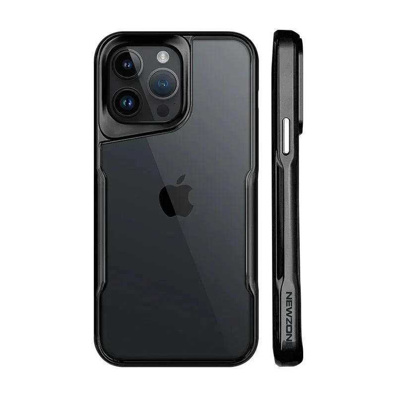 Luxury Electroplated Soft Frame Case for iPhone 13-15 Pro Max