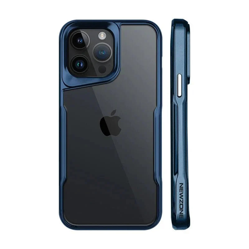 Luxury Electroplated Soft Frame Case for iPhone 13-15 Pro Max