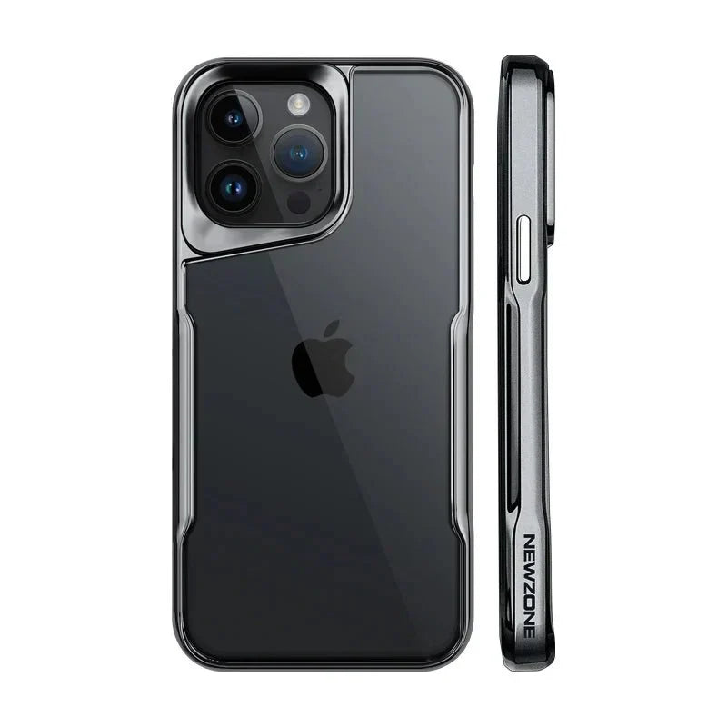 Luxury Electroplated Soft Frame Case for iPhone 13-15 Pro Max